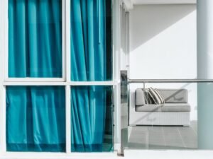 curtain wall aluminium di hotel