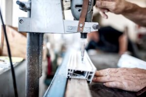 Proses Produksi Profil Pintu Aluminium di Perusahaan Aluminium Jakarta, Fabrikasi aluminium
