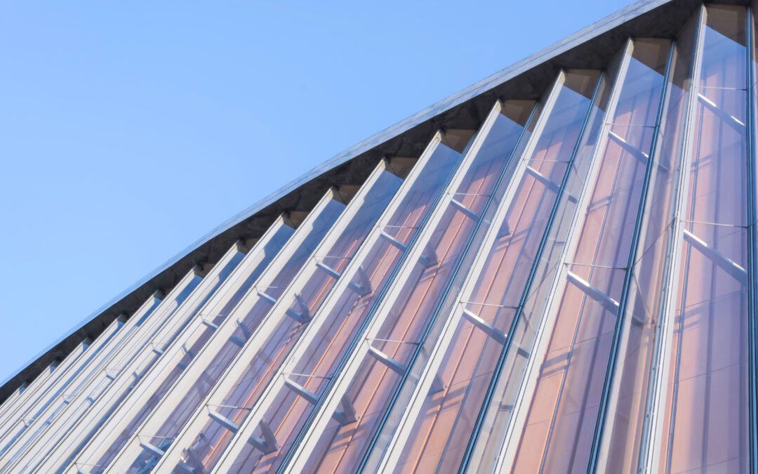 gambar thermal break aluminium pada gedung dari jasa custom thermal break aluminium