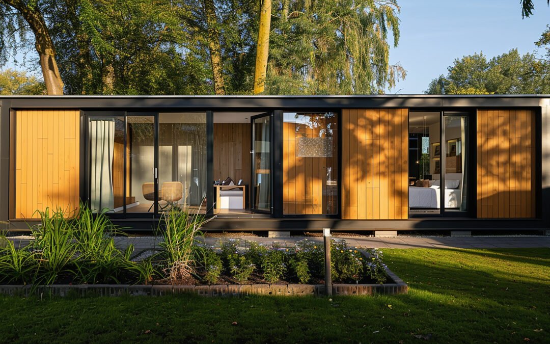 Manufaktur Rumah Prefab Aluminium Custom