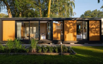 Manufaktur Rumah Prefab Aluminium Custom