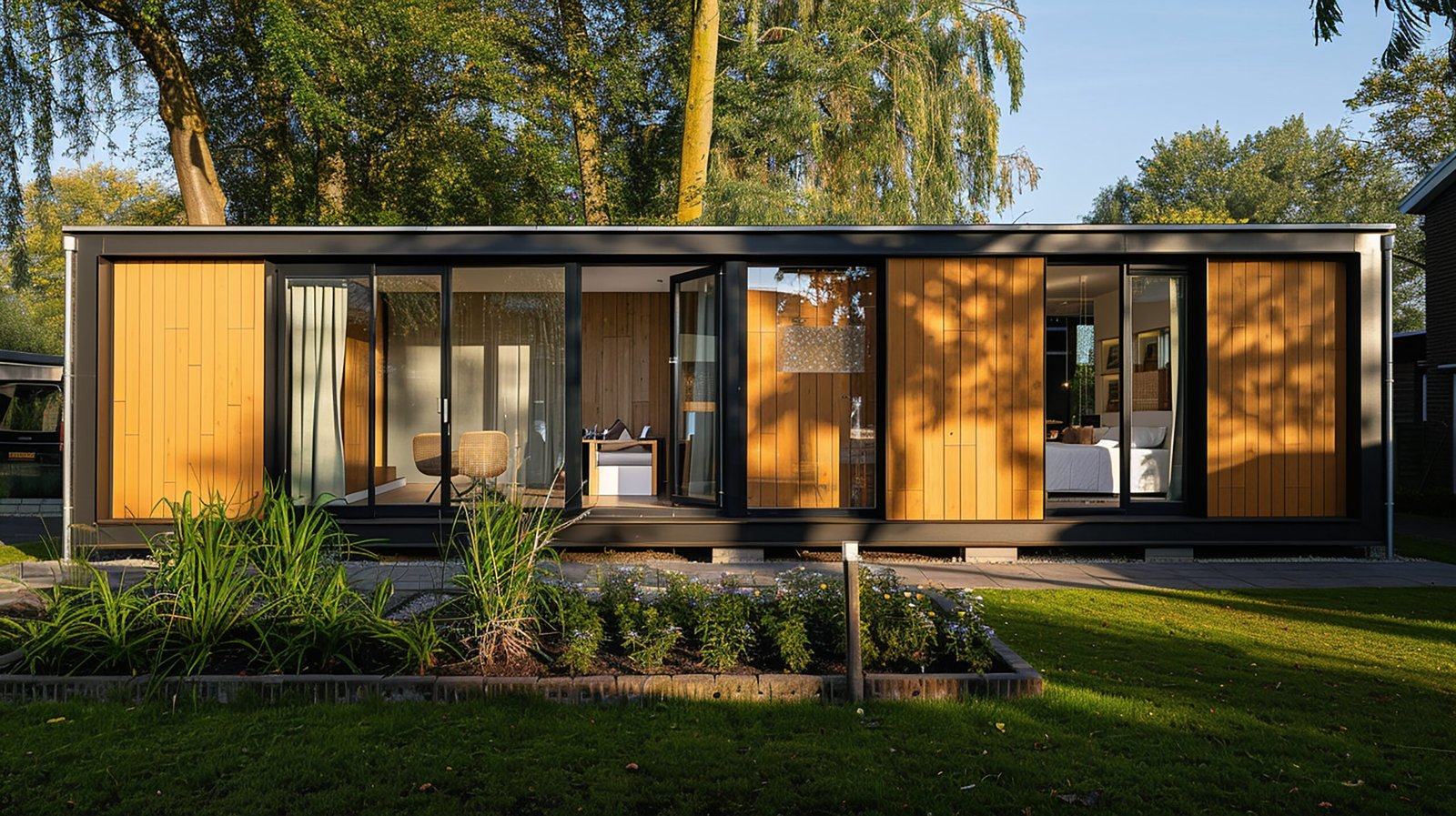 Rumah Prefab Aluminium Custom