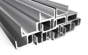 Custom Aluminium Profile U 3 Cm Tebal 2,5 Mm Untuk List Tepi Panel 17 Tumpukan Profil Kanal U Aluminium