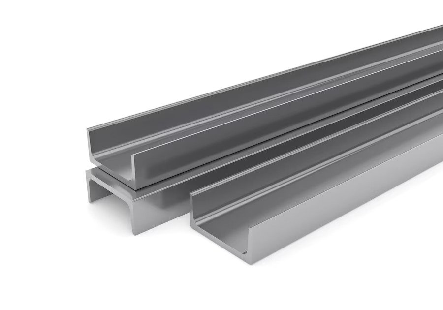 Custom Aluminium Profile U 3 Cm Tebal 2,5 Mm Untuk List Tepi Panel