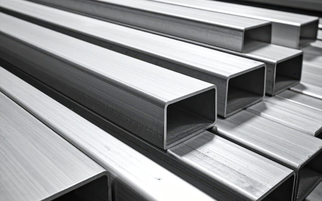 Custom Hollow Kotak Aluminium Warna 2X2–5X5 Cm Untuk Furnitur Industrial, Profil Hollow Kotak Aluminium Dari Jaya Abadi Sinar Alumindo